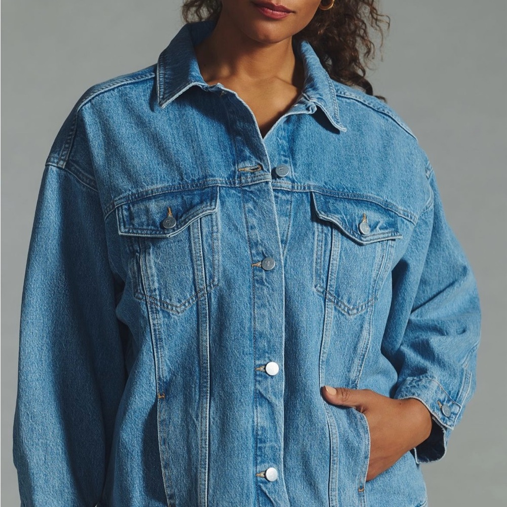 Pilcro Denim Boyfriend Jacket